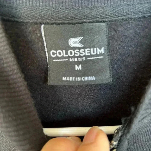 Men's Black Notre Dame Fighting Irish OHT Military Full-Zip Jacket Sz M - Picture 8 of 8